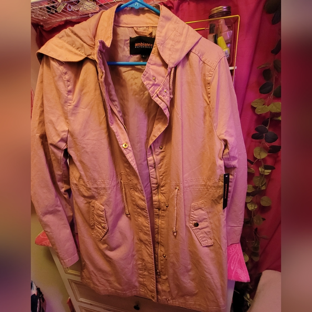 Brand new Cute Pale Pink jacket